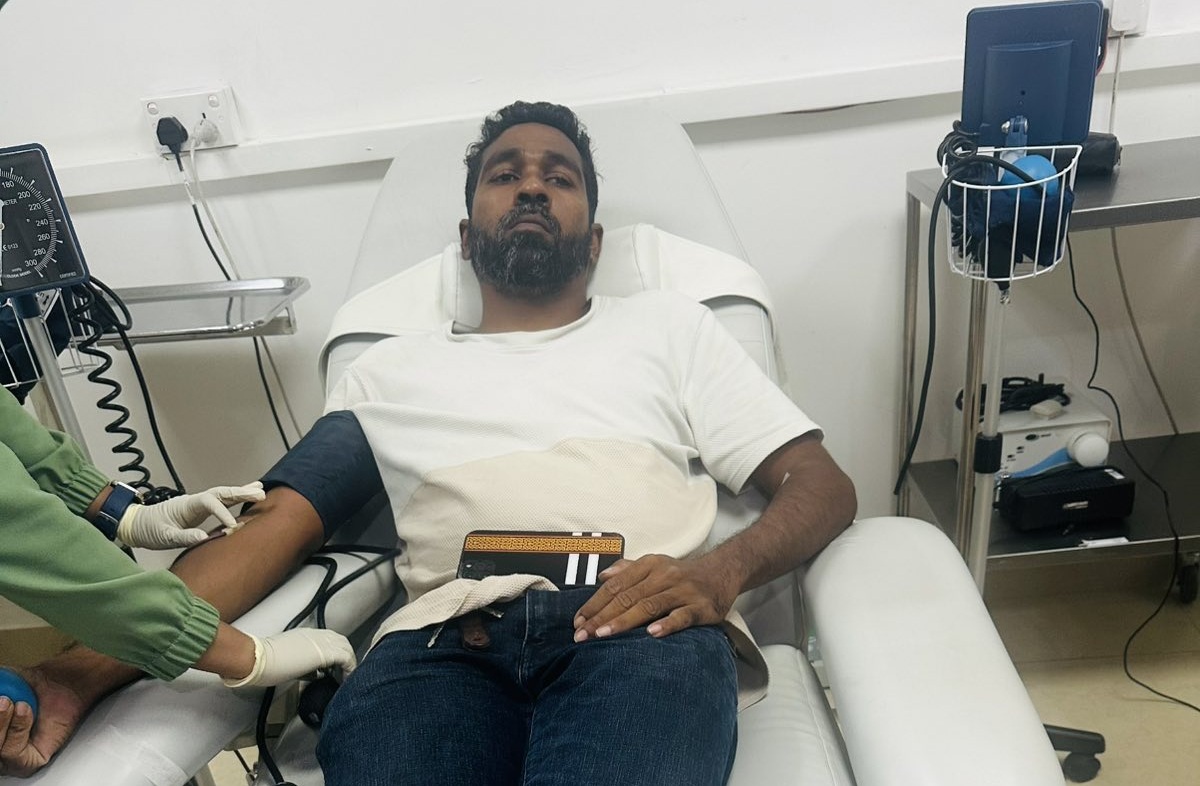 ތެލަސީމިއާ ސެންޓަރަށް ފުލުހުން ލޭހަދިޔާކުރުމުގެ ޕްރޮގްރާމެއް